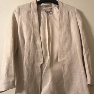 H&M fitted linen blazer